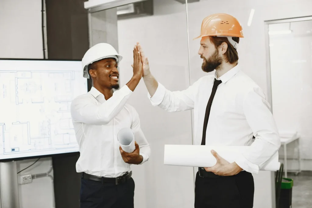 Construction Blueprint Safety Helmet