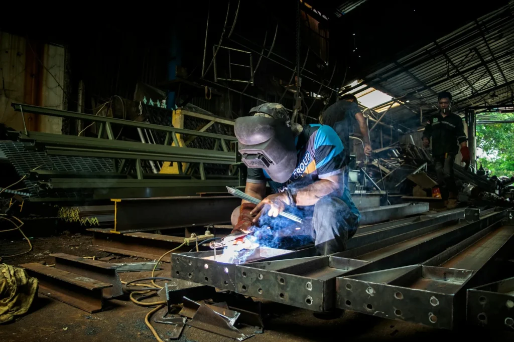 Industrial Steel Rail Jakarta Factory