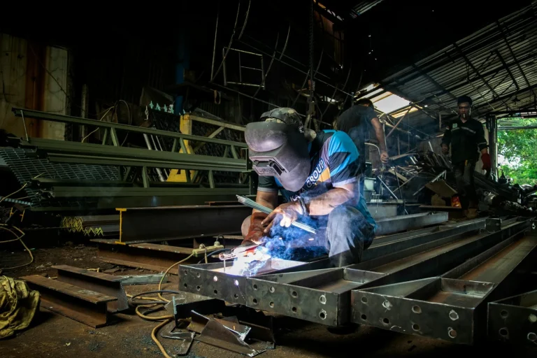 Industrial Steel Rail Jakarta Factory