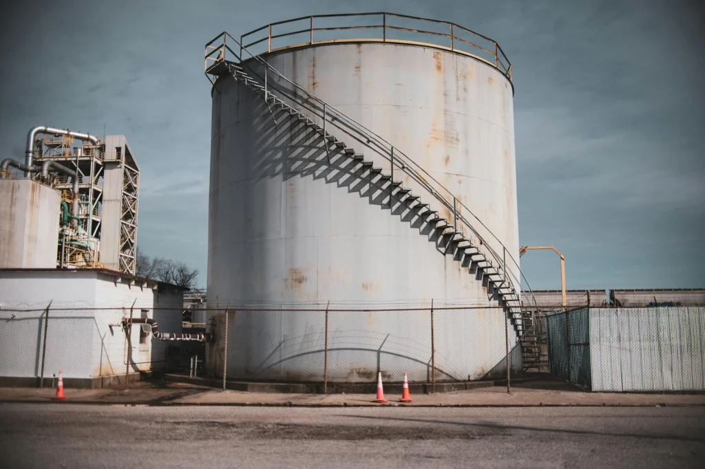 Industrial Tank Refinery Power Plant