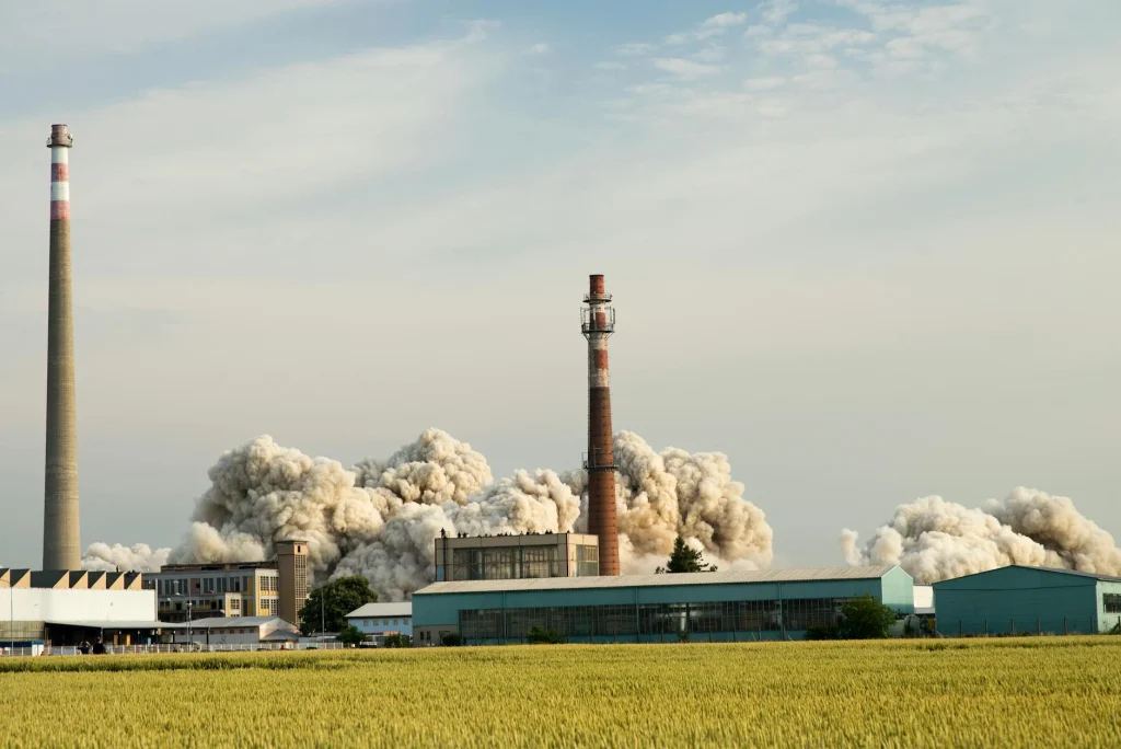Industrial Zone Factory Buildings