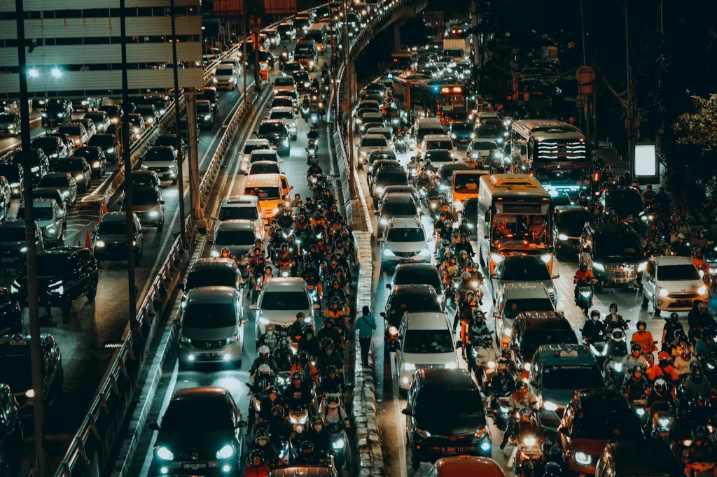 Jakarta City Traffic Jam