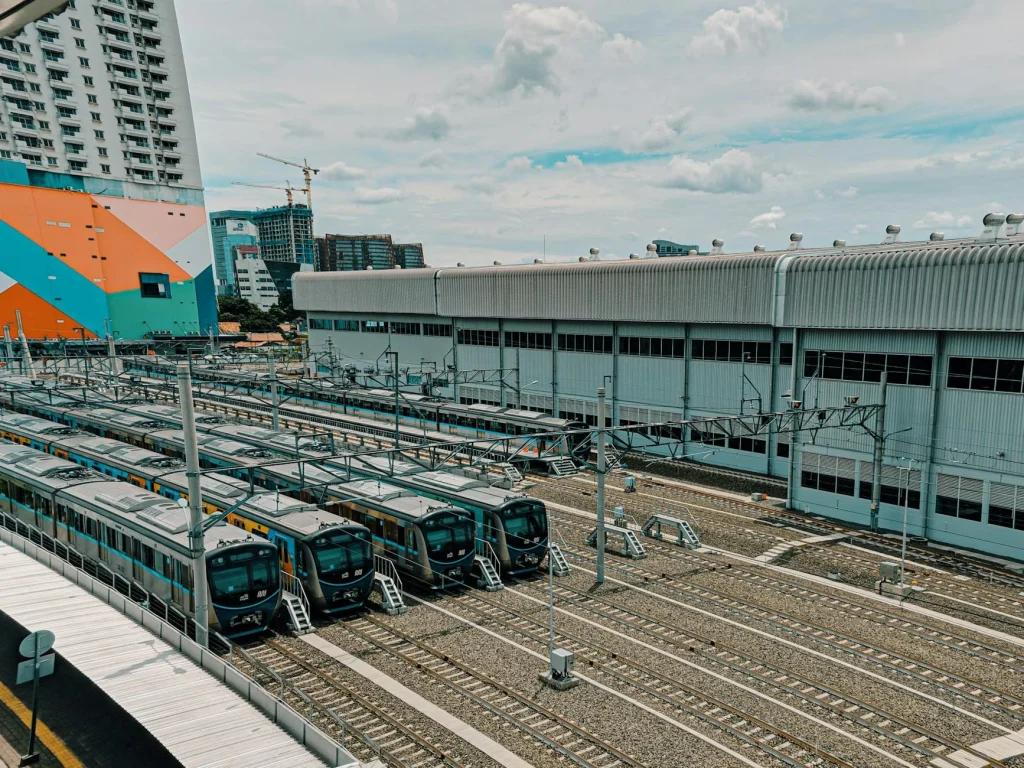 Jakarta City Train Tracks