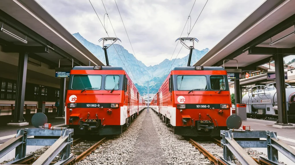 Train Track Railway System